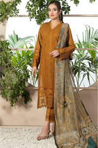 ITTEAHAD LAWN LUXURY UNSTITCHED EMB 3PC - City Cloth House