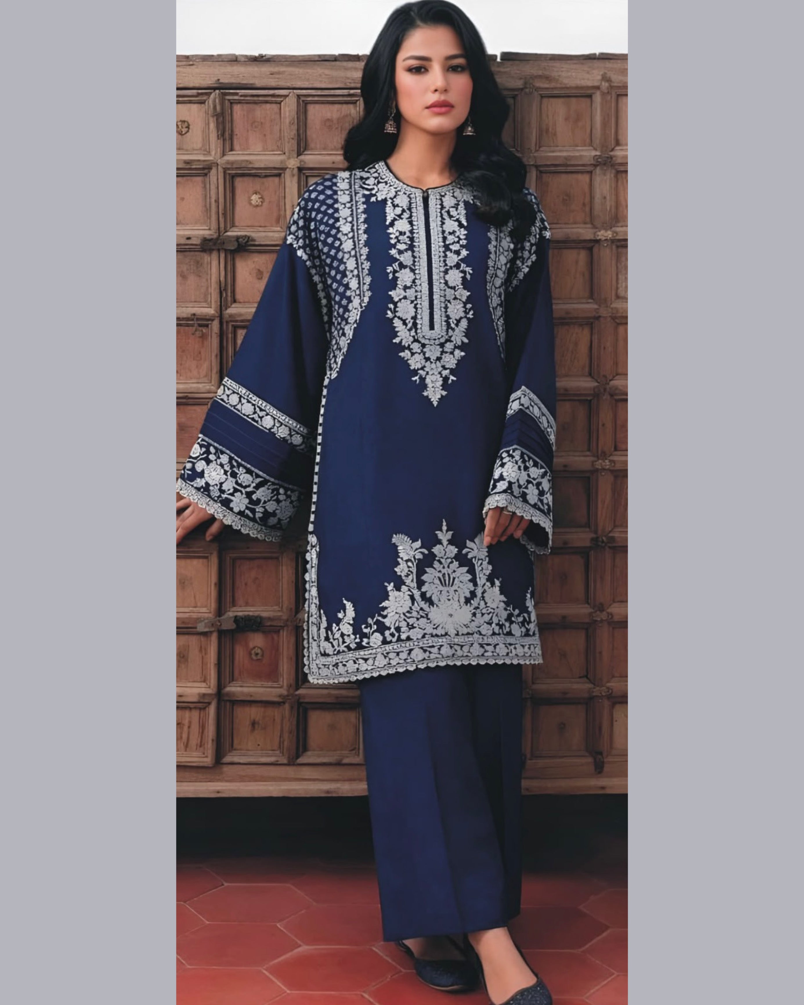 Kashish | Emb Unstitched Lawn 2pc