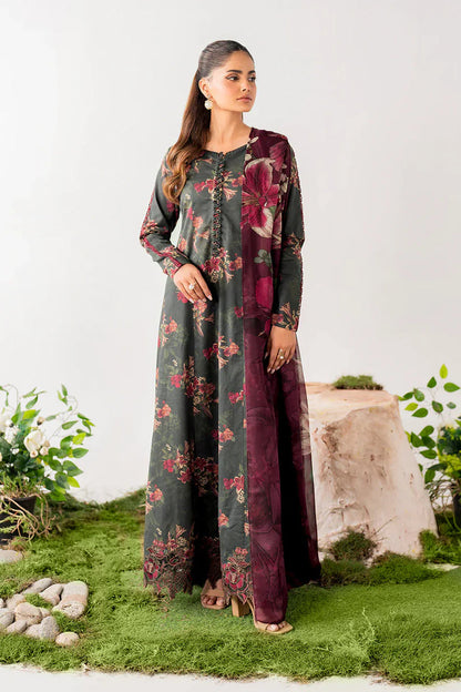 BAROQUE KHADDAR UNSTICH PRINTED 3PC