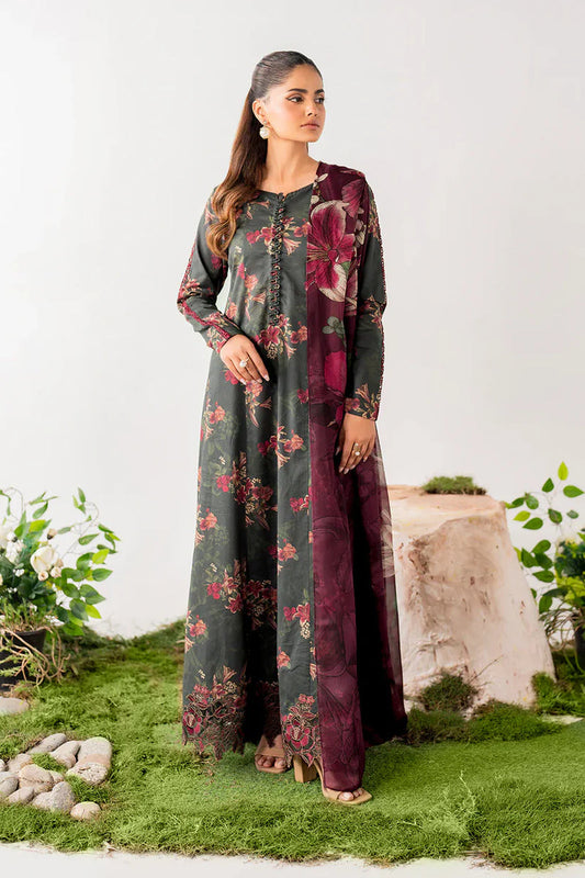 BAROQUE KHADDAR UNSTICH PRINTED 3PC