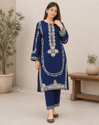 Afreen | Emb Unstitched Lawn 2pc