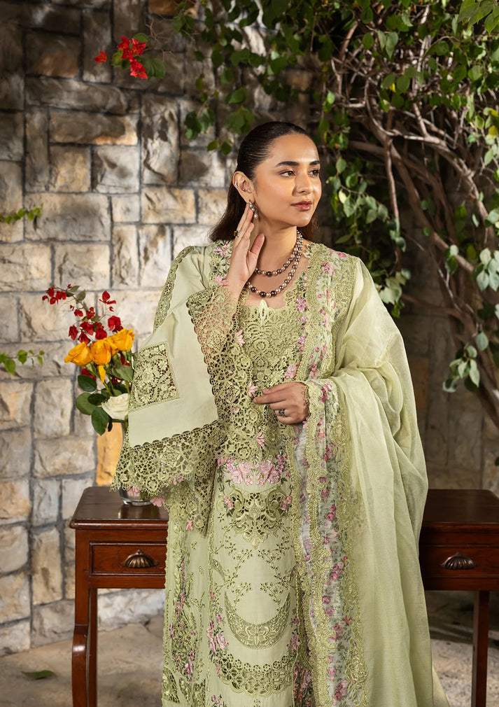 ELAF LAWN LUXURY UNSTITCHED EMB 3PC