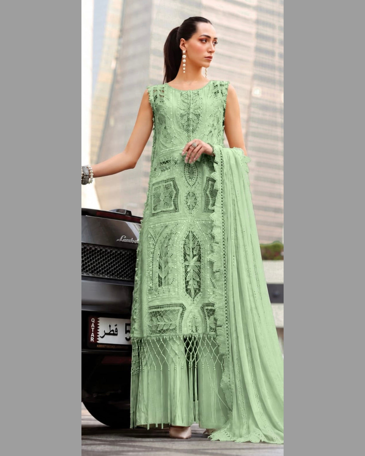 MARIA.B DHANAK EMB UNSTITCHED 3PC