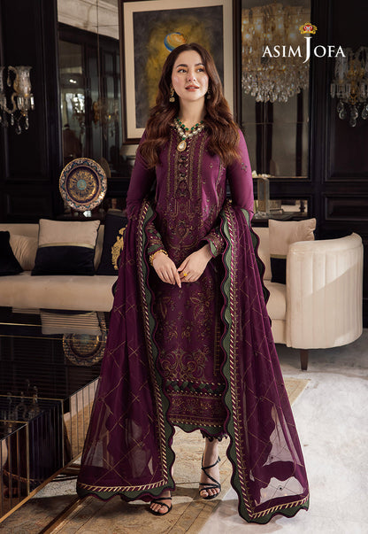 ASIM JOFA DHANAK UNSTITCHED EMB 3PC