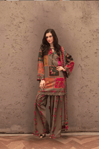 Mosaic | Printed Unstitched Lawn 3pc