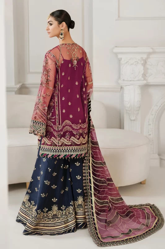 BAROQUE NET UNSTITCHED EMB SUIT