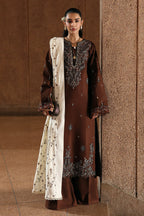 Kashida | Emb Unstitched Dhanak 3pc