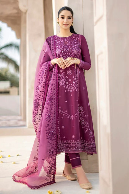 CROSS STITCH LAWN LUXURY UNSTICH EMB 3PC