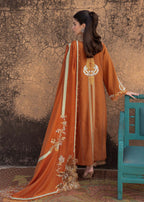 SAIRA SHAKIRA DHANAK EMB UNSTITCHED 3PC