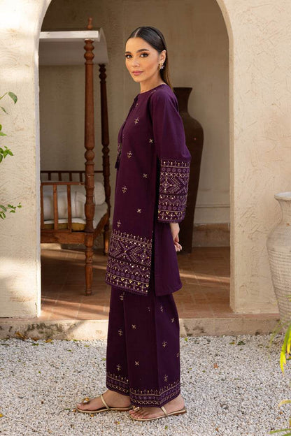 BATIK LAWN LUXURY UNSTICH EMB 2PC - City Cloth House