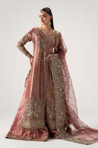 MARIA.B TISSUE NET UNSTITCHED EMB SUIT