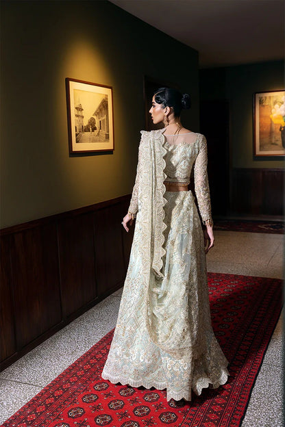 SAIRA RIZWAN ORGANZA UNSTITCHED EMB SRF-D-2 MAXI