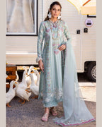 SAIRA*SHAKIRA LAWN UNSTITCHED EMB 3PC DILARA-A - City Cloth House