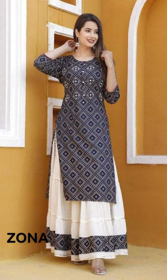 NISHAT LINEN UNSTICH EMB 2PC