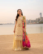 FAIZA SAQLAIN LAWN LUXURY UNSTITCHED MERJEM EMB 3PC