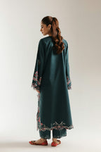 Afsoon | Emb Unstitched Shamoz silk 2pc