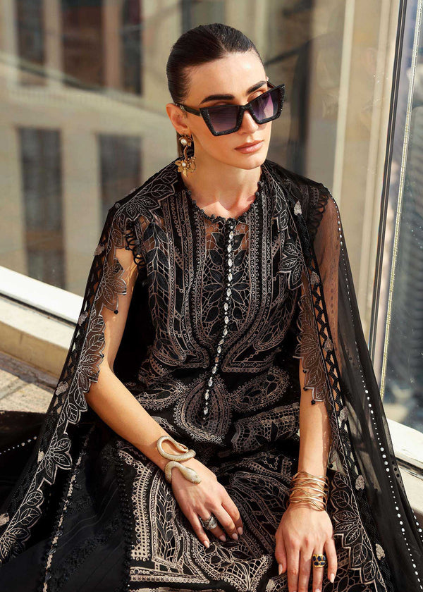 MARIA.B LAWN LUXURY UNSTITCHED 8-B EMB 3PC