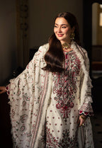 Gulnar | Emb Unstitched Dhanak 3pc
