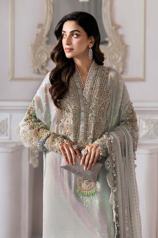 MARIA.B CHIFFON UNSTITCHED EMB SUIT (BD-30-D5)