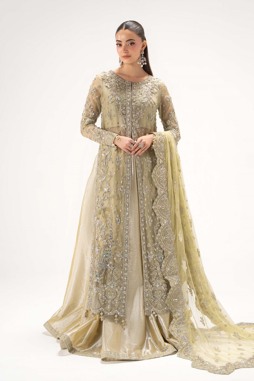 MARIA.B NET UNSTITCHED EMB MAXI