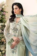 MARIA.B CHIFFON UNSTITCHED EMB D-5 SUIT