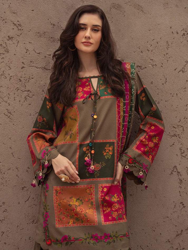 Mosaic | Printed Unstitched Lawn 3pc