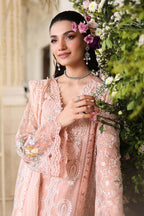 MARIA.B CHIFFON UNSTITCHED EMB D-4 SUIT