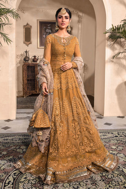 MARIA.B CHIFFON UNSTITCHED EMB SUIT