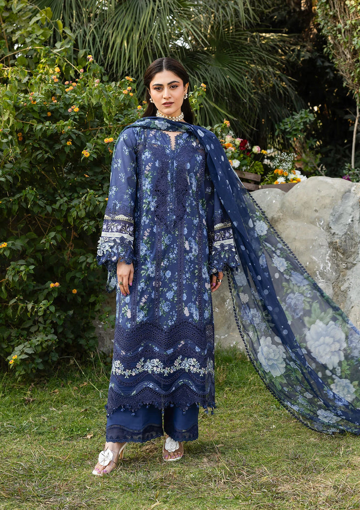 Naqsh | Emb Unstitched Lawn 3pc