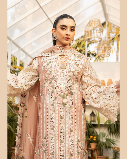 ELAF LAWN UNSTITCHED EMB 3PC SHAHANA (ELM-12) - City Cloth House