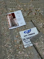 ELAF NET UNSTITCHED EMB MAXI - City Cloth House