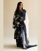 COCO LAWN PRINTED UNSTICH 3PC - City Cloth House