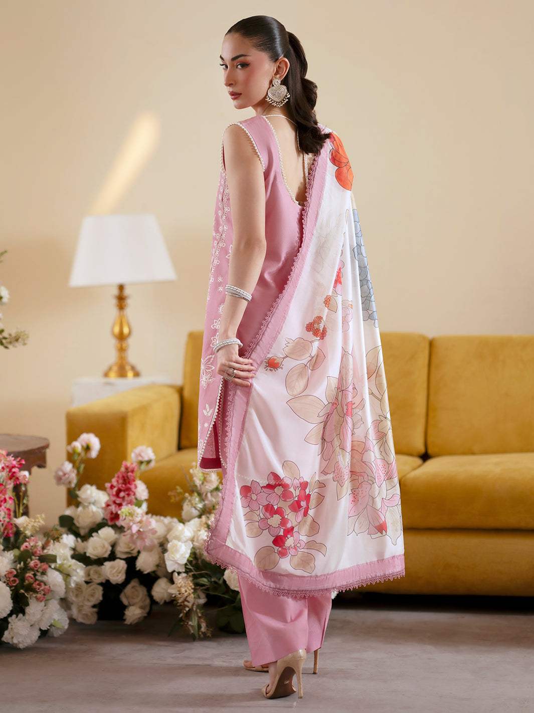 Petal | Emb Unstitched Lawn 3pc