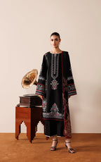 Siyah | Emb Unstitched Dhanak 3pc