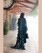 MARIA.B MARINA LUXURY UNSTITCHED D-1 EMB 3PC