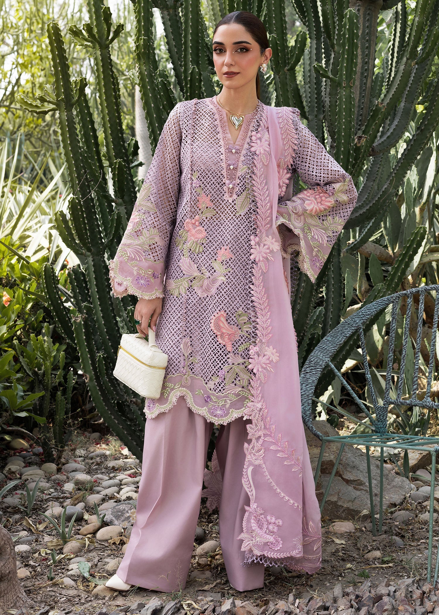 CRIMSON LAWN LUXURY UNSTITCHED D-6B EMB 3PC
