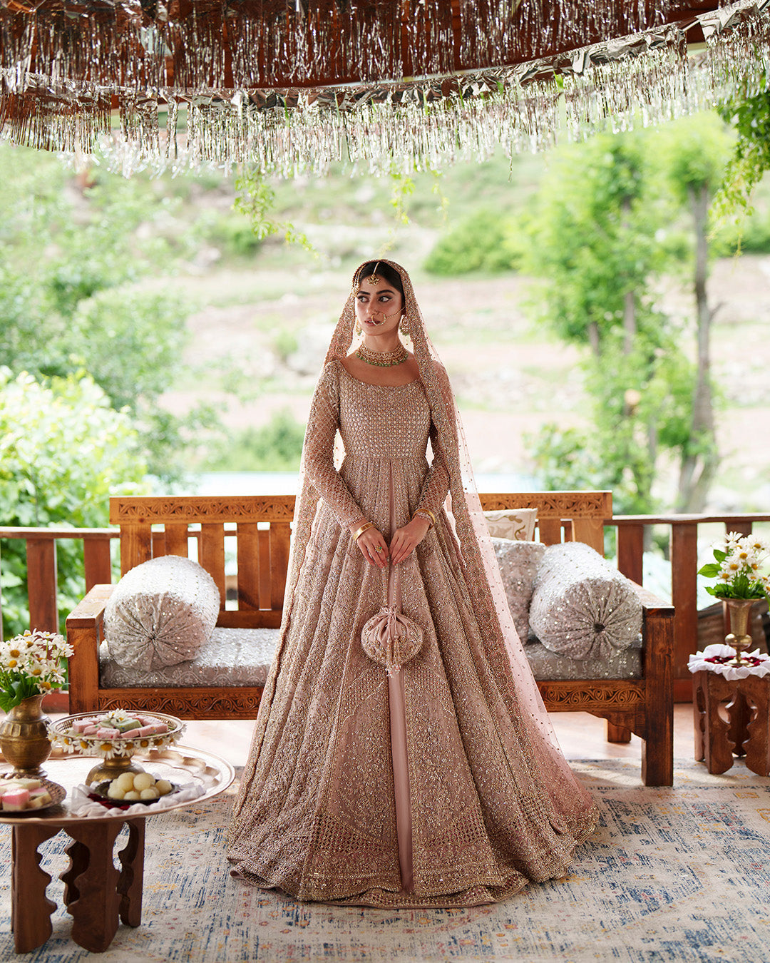 FAIZA SAQLAIN NET UNSTITCHED EMB MEENA SUIT