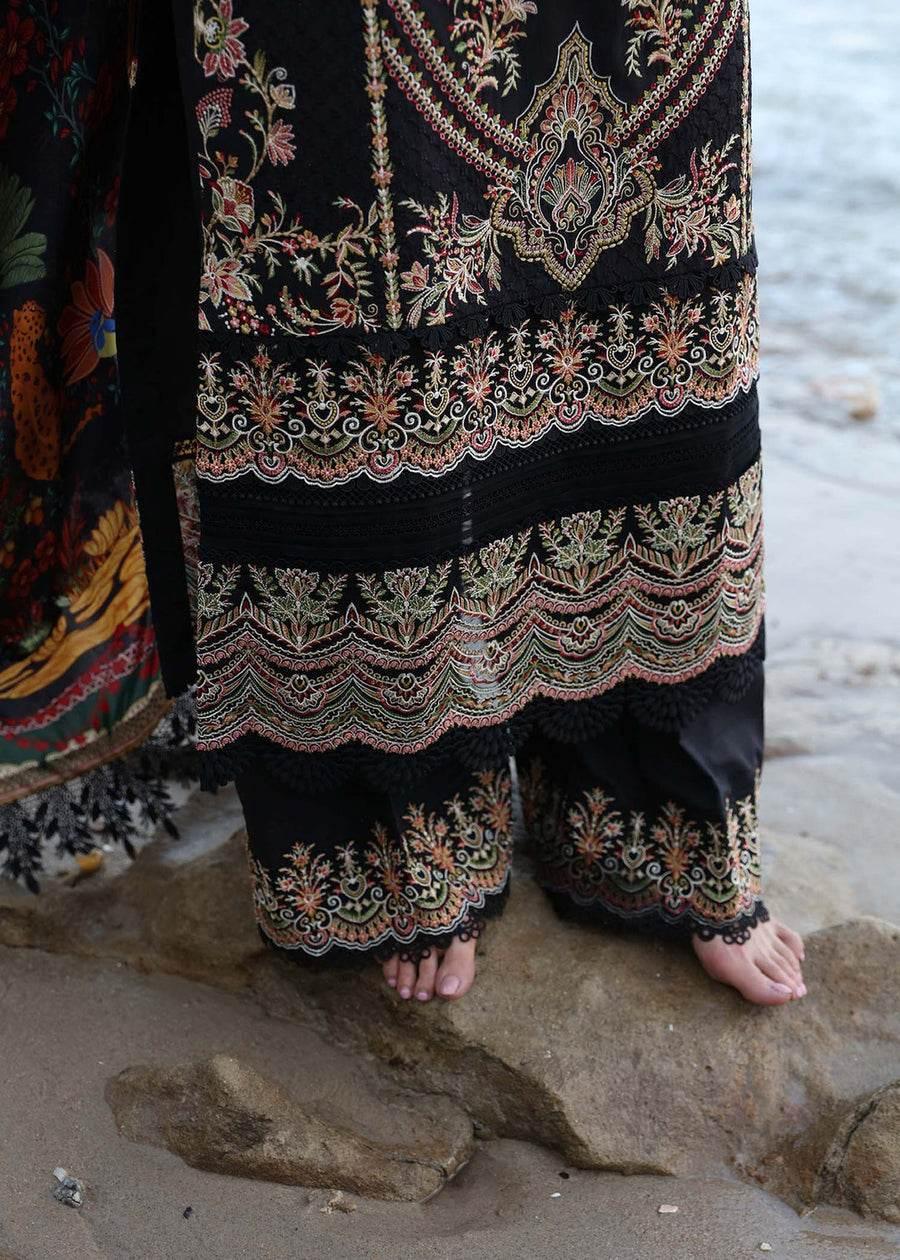 KANWAL MALIK LAWN LUXURY UNSTITCHED EMB 3PC - City Cloth House