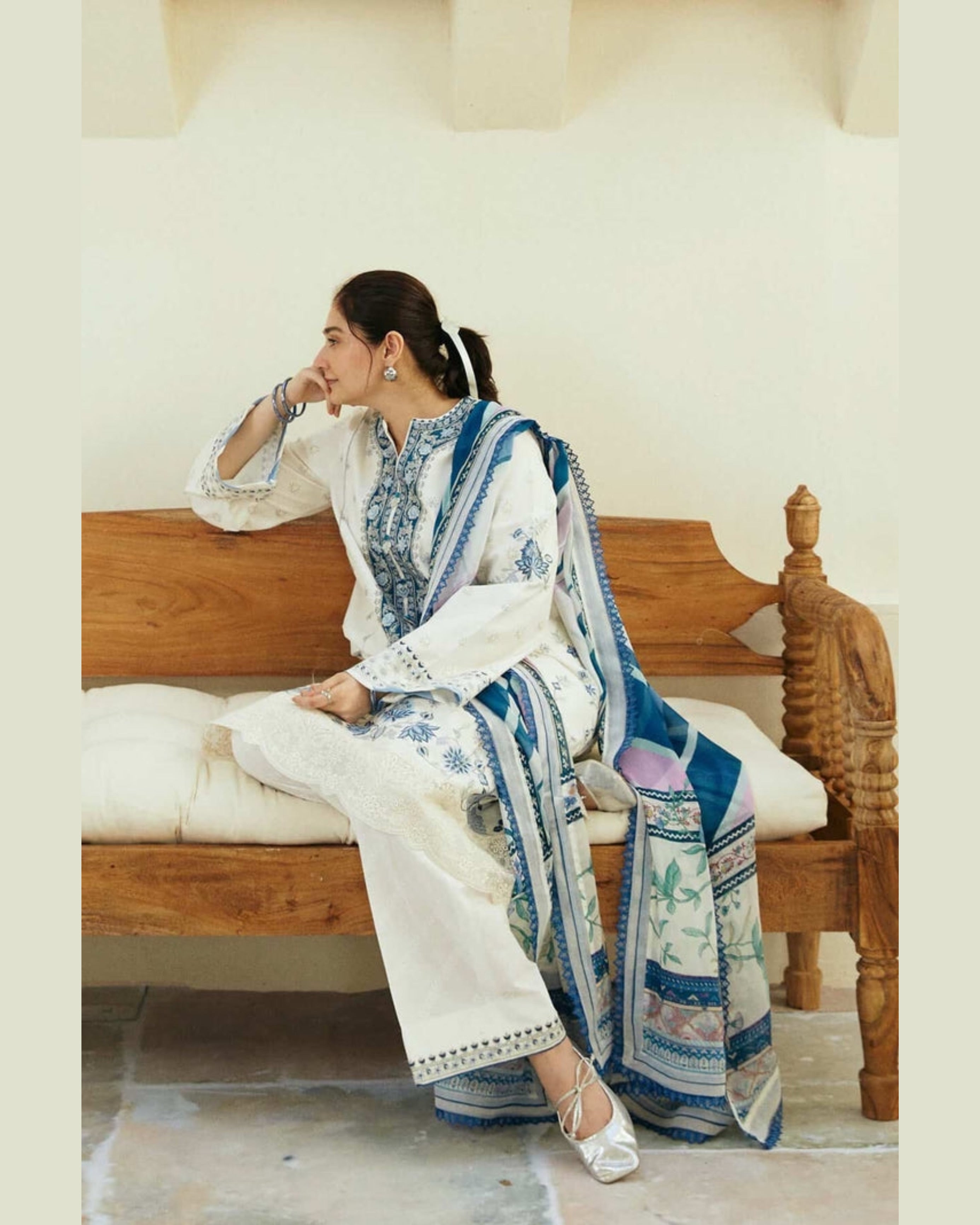 ZARA SHAHJAHAN LAWN UNSTITCHED EMB 3PC