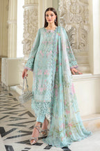 MARIA.B LAWN LUXURY UNSTITCHED EMB 3PC