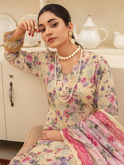 SAPPHIRE KHADDAR UNSTITCHED PRINTED 3PC