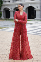 BAREEZE CHIFFON UNSTITCHED EMB TILISIM-01 SUIT