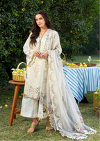 ELAF LAWN LUXURY UNSTITCHED EMB 3PC