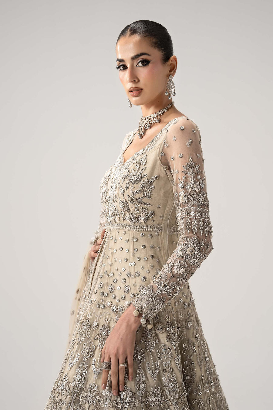 MARIA.B NET UNSTITCHED EMB MC-11 MAXI