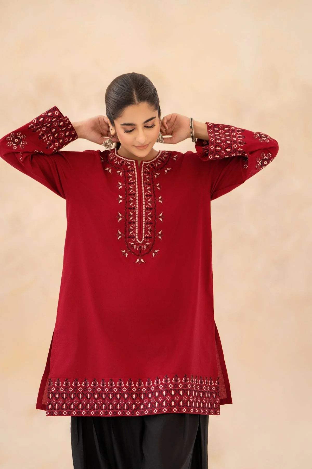 Ruby | Emb Unstitched Lawn 2pc