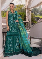 CRIMSON LAWN LUXURY UNSTITCHED D-3B EMB 3PC
