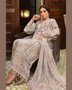 MARIA.B LAWN UNSTITCH EMB 3PC (14-B) - City Cloth House