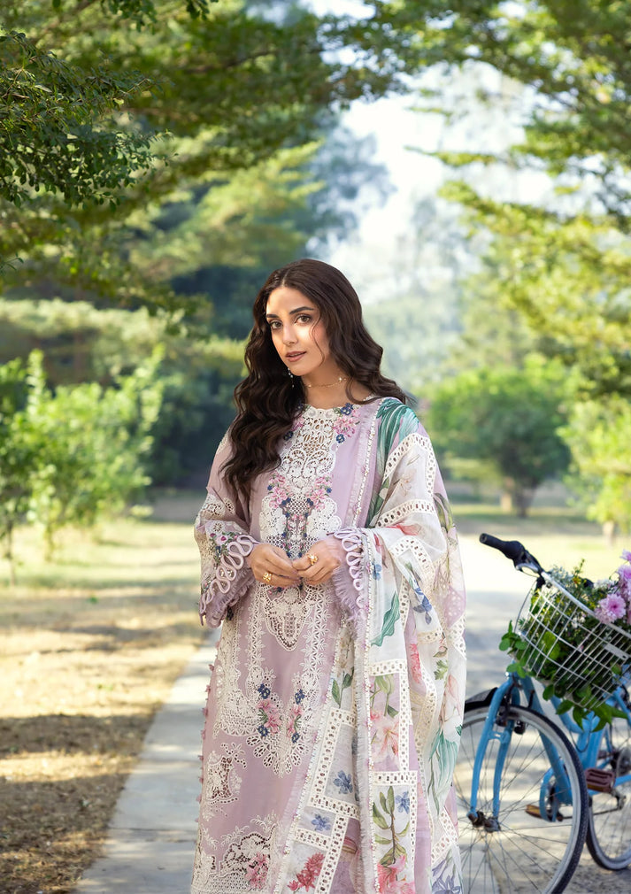 ELAF LAWN LUXURY UNSTITCHED ELY-1A EMB 3PC