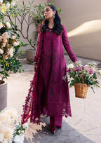 QALAMKAR LAWN UNSTITCHED EMB 3PC - City Cloth House