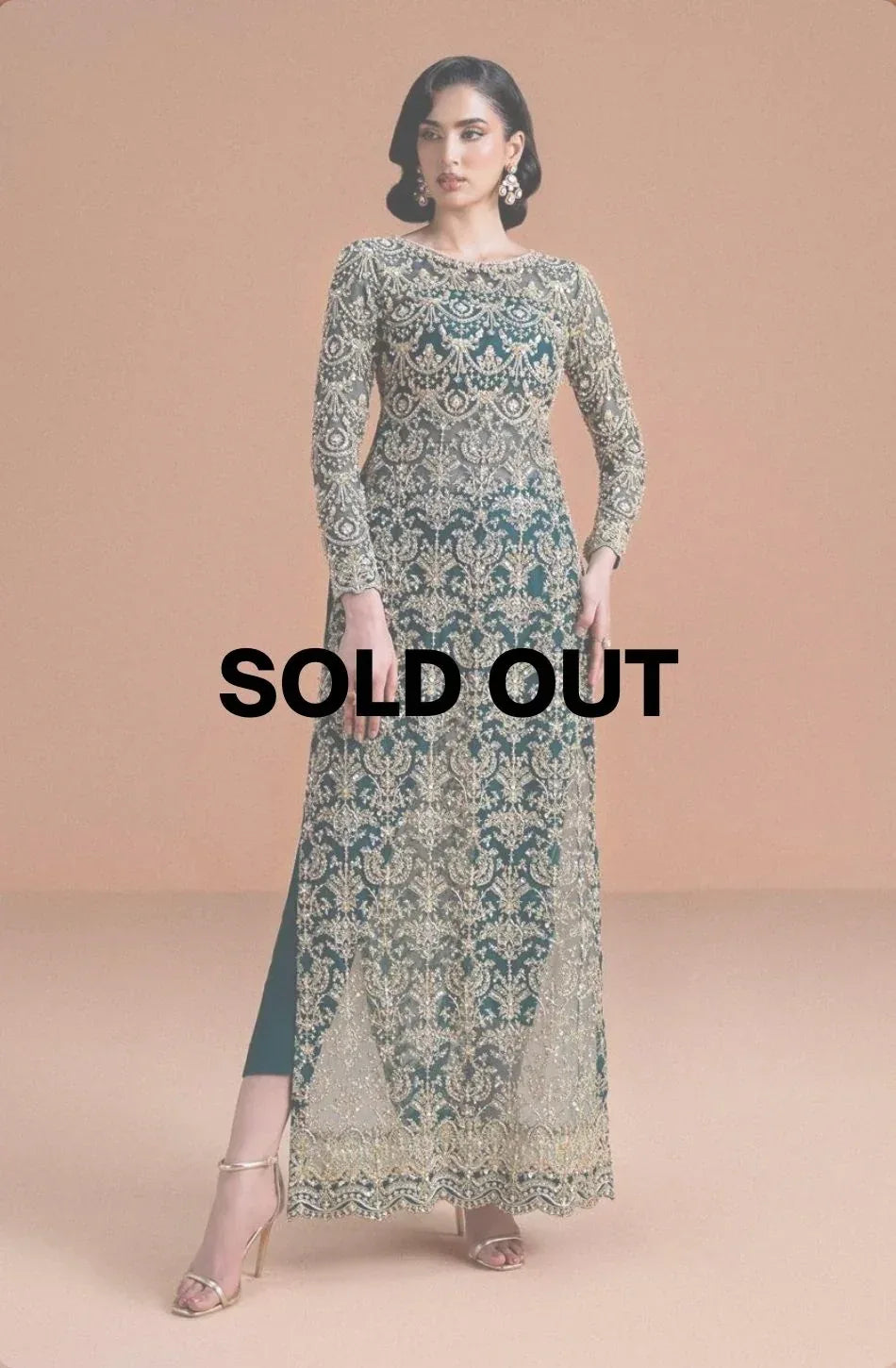 KANWAL MALIK NET UNSTITCHED EMB ZAIRA SUIT - City Cloth House